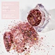 glitter solvent resistant